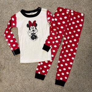 Disney Hanna Andersson Minnie Mouse pajamas size 5 110